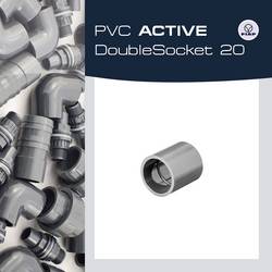 FIAP 2502 dvojitá objímka z PVC (Ø) 20 mm 1 ks