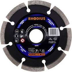 Rhodius 304091 DG70 diamantový řezný kotouč Průměr 115 mm Ø otvoru 22.23 mm beton 1 ks