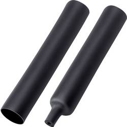 TRU COMPONENTS T1904CA048 smršťovací bužírka s lepidlem černá 33 mm 5.50 mm Poměr smrštění:6:1 1 ks