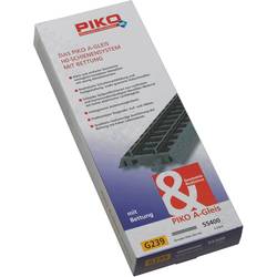 A-kolej H0 Piko 55400 rovná kolej 239 mm 6 ks