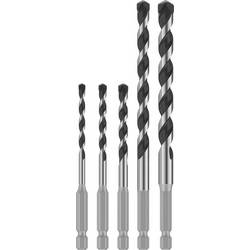 Bosch Accessories 2608707004 2608707004 tvrdý kov sada spirálového vrtáku na kámen 4 mm, 5 mm, 6 mm, 8 mm, 10 mm šestihran 1 ks