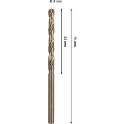 Bosch Accessories 2608577595 2608577595 HSS-Co kovový spirálový vrták Celková délka 75 mm 1 ks