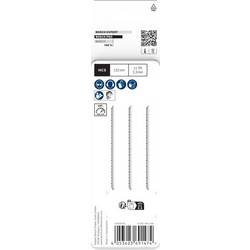 Bosch Accessories 2608667052 List přímočaré pily PRO Plastics PVC clean T302H, 132 mm, 3 ks 3 ks