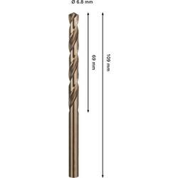 Bosch Accessories 2608577606 2608577606 HSS-Co kovový spirálový vrták Celková délka 109 mm nerezové 1 ks