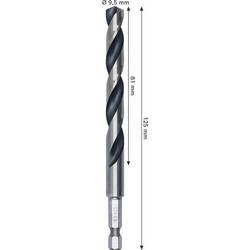 Bosch Accessories 2608577882 2608577882 HSS kovový spirálový vrták 9.5 mm Celková délka 125 mm 1 ks