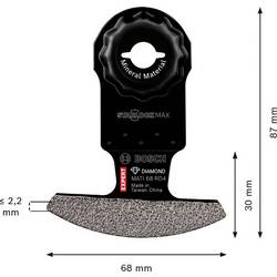 Bosch Accessories 2608902083 2608902083 diamant Multifunkční brusný list 68 mm 1 ks