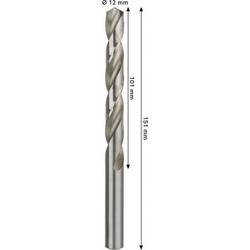 Bosch Accessories 2608577664 2608577664 HSS-G kovový spirálový vrták Celková délka 151 mm 1 ks
