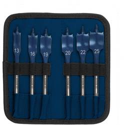 Bosch Accessories 2608902109, 2608902109 sada plochých frézovacích vrtáků, 13 mm, 16 mm, 19 mm, 20 mm, 22 mm, 25 mm