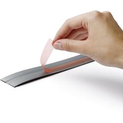Durable magnetická lišta DURAFIX ROLL (d x š x v) 500 x 5000 x 17 mm samolepicí, lze individuálně upravit stříbrná 1 ks 470823