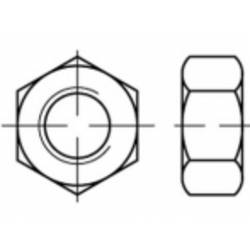 TOOLCRAFT TO-5416938 šestihranné matice M5 1000 ks