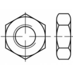 TOOLCRAFT TO-5417118 šestihranné matice M6 ocel galvanizováno zinkem 100 ks