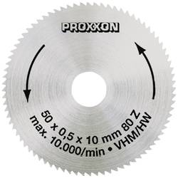 Proxxon 28011 tvrdokovový pilový kotouč 50 x 10 x 0.6 mm Počet zubů (na palec): 80 1 ks