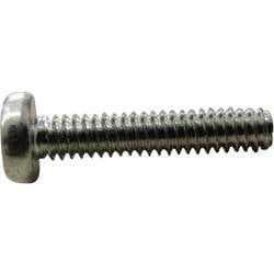 TOOLCRAFT 1059665 šrouby s válcovou hlavou M6 90 mm příruba DIN 84 nerezová ocel A2 50 ks