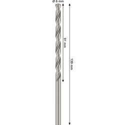 Bosch Accessories 2608577690 2608577690 HSS-G kovový spirálový vrták Celková délka 139 mm broušený 1 ks