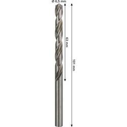 Bosch Accessories 2608577651 2608577651 HSS-G kovový spirálový vrták Celková délka 101 mm 1 ks