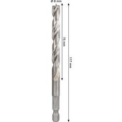 Bosch Accessories 2608577704 spirálový vrták do dřeva 1 ks