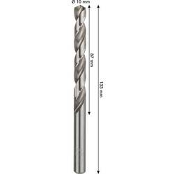 Bosch Accessories 2608577660 2608577660 HSS-G kovový spirálový vrták Celková délka 133 mm 1 ks
