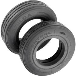 Veroma 1:16 kamion pneumatiky guma 19 mm Straßenprofil 2 ks