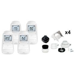 Honeywell Home Evohome sada termostatické hlavice, EVO-TRV4, elektronický