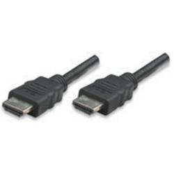 Manhattan HDMI kabel Zástrčka HDMI-A, Zástrčka HDMI-A 15.00 m černá 323260-CG 4K UHD, Audio Return Channel HDMI kabel