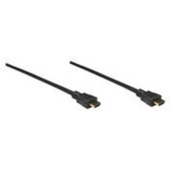 Manhattan HDMI kabel Zástrčka HDMI-A, Zástrčka HDMI-A 1.80 m černá 306119-CG 4K UHD HDMI kabel