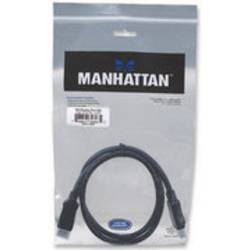 Manhattan DisplayPort kabel Konektor DisplayPort, Konektor DisplayPort 1.00 m černá 306935-CG Kabel DisplayPort