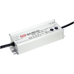MEAN WELL HLG-40H-24A LED driver, napájecí zdroj pro LED konstantní napětí, konstantní proud 40 W 1.67 A 24 V/DC PFC spínací obvod , ochrana proti přepětí ,