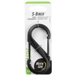 NITE Ize NI-SBP4-03-01BG karabina S-Biner Gr. 4 88 mm x 38 mm x 8 mm 1 ks