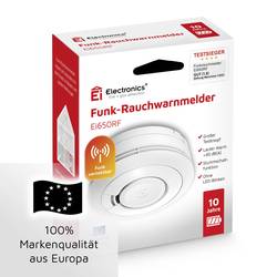 Ei Electronics Ei650RF-3XD bezdrátový detektor kouře vč. baterie s životností 10 let, možnost vzájemného propojení na baterii