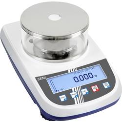 Kern PLS 1200-3A přesná váha Max. váživost 1.2 kg Rozlišení 0.001 g přes napájecí zdroj do zásuvky stříbrná