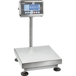 Kern plošinová váha SFB 60K20LHIPM Max. váživost 60 kg Rozlišení 20 g napájeno akumulátorem, přes napájecí zdroj do zásuvky stříbrná