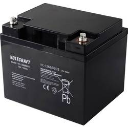 VOLTCRAFT VC-12668693 VC-16623015 olověný akumulátor 12 V 40 Ah olověný se skelným rounem (š x v x h) 197.5 x 170 x 165.5 mm bezúdržbové, nepatrné vybíjení