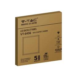 V-TAC VT-6436-N 216707 LED panel sada 8 ks Energetická třída (EEK2021): E (A - G) 36 W studená bílá bílá