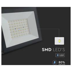 V-TAC VT-44054 23995 LED reflektor Energetická třída (EEK2021): F (A - G) 50 W Barvy světla (LED svítidlo): teplá bílá