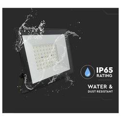 V-TAC VT-44054 23990 LED reflektor Energetická třída (EEK2021): F (A - G) 50 W Barvy světla (LED svítidlo): studená bílá