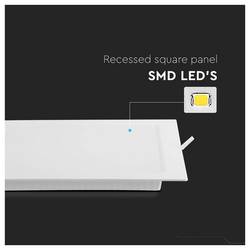 V-TAC 10489 VT-61024 LED panel, třída F (A - G), LED, 24 W, bílá