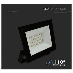 V-TAC VT-44022 23984 LED reflektor Energetická třída (EEK2021): F (A - G) 20 W Barvy světla (LED svítidlo): neutrální bílá