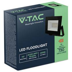 V-TAC VT-44012 23974 LED reflektor Energetická třída (EEK2021): F (A - G) 10 W Barvy světla (LED svítidlo): studená bílá