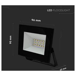 V-TAC VT-44012 23974 LED reflektor Energetická třída (EEK2021): F (A - G) 10 W Barvy světla (LED svítidlo): studená bílá