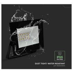 V-TAC VT-44012 23974 LED reflektor Energetická třída (EEK2021): F (A - G) 10 W Barvy světla (LED svítidlo): studená bílá