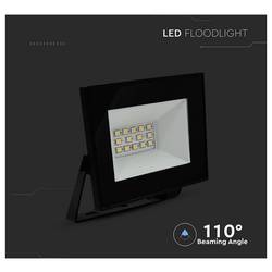 V-TAC VT-44012 23974 LED reflektor Energetická třída (EEK2021): F (A - G) 10 W Barvy světla (LED svítidlo): studená bílá