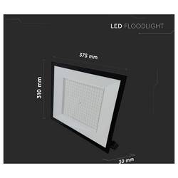 V-TAC VT-44208 23976 LED reflektor Energetická třída (EEK2021): F (A - G) 200 W Barvy světla (LED svítidlo): neutrální bílá