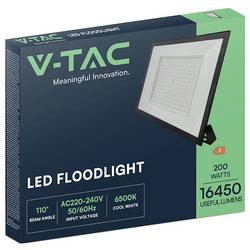 V-TAC VT-44208 23977 LED reflektor Energetická třída (EEK2021): F (A - G) 200 W Barvy světla (LED svítidlo): studená bílá