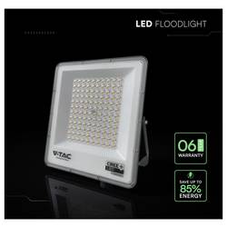 V-TAC VT-44058CCT 240736 venkovní LED reflektor Energetická třída (EEK2021): F (A - G) 50 W Barvy světla (LED svítidlo): teplá až studená bílá