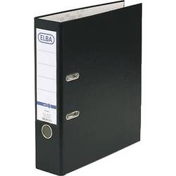 Elba pořadač rado basic DIN A4 Šířka hřbetu: 80 mm černá 2 třmeny 10456SW
