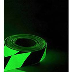B-SAFETY AR226050 Protiskluzová podložka zářivá černá, bílá (d x š) 18.3 m x 50 mm
