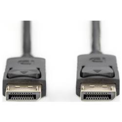 Digitus DisplayPort kabel Konektor DisplayPort, Konektor DisplayPort 1.00 m černá AK-340100-010-S Kabel DisplayPort
