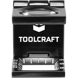 TOOLCRAFT 1505088 počítač vláken zvětšení: 10 x, Velikost objektivu: (Ø) 14 mm