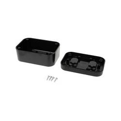 Hammond Electronics 1556CABK univerzální pouzdro 120 x 80 x 60 plast ABS zpomalující hoření černá 1 ks