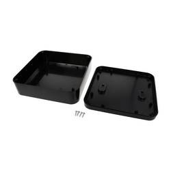 Hammond Electronics 1556HABK univerzální pouzdro 200 x 200 x 70 plast ABS zpomalující hoření černá 1 ks